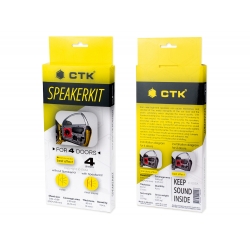 CTK Standard SpeakerKit - do tłumienia blach drzwi